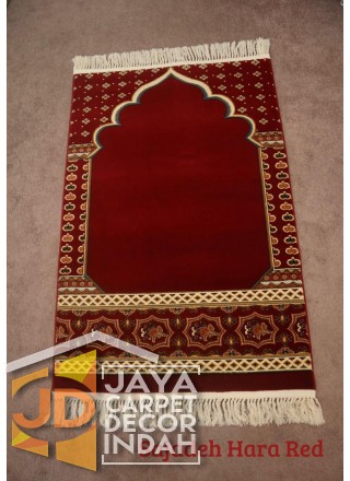 Sajadah Imam  Solomon  motif Hara Green ukuran 80 cm x 120 cm 